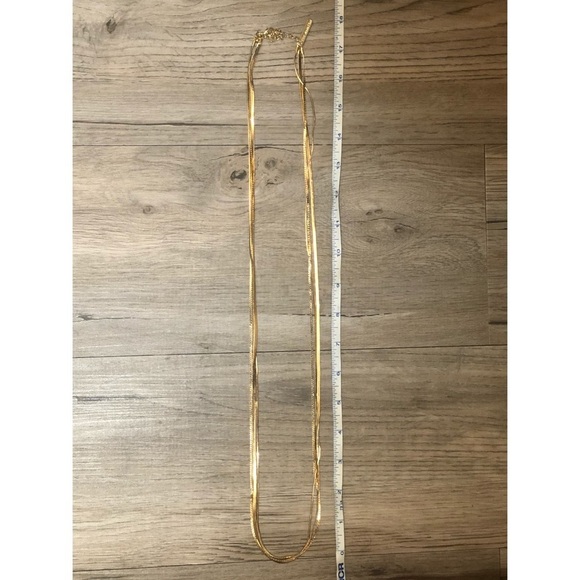 Long Multi Chain Necklace​ - Picture 3 of 3